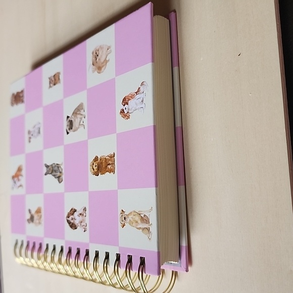 Brand New Eccolo Dogs Checker Boxes Notebook - Picture 3 of 8